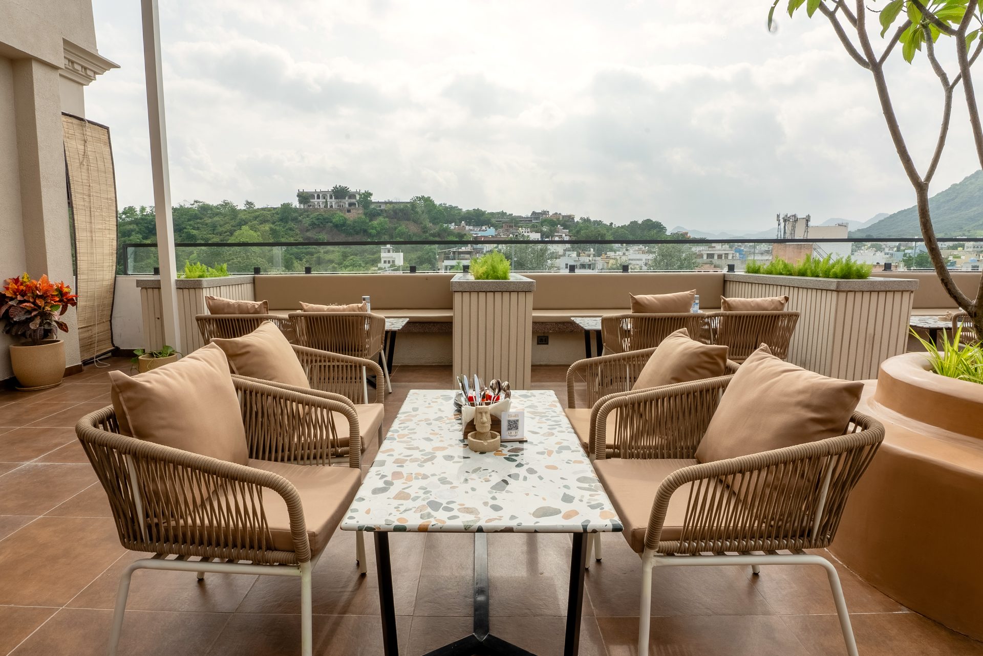 Terrace & Hill Views