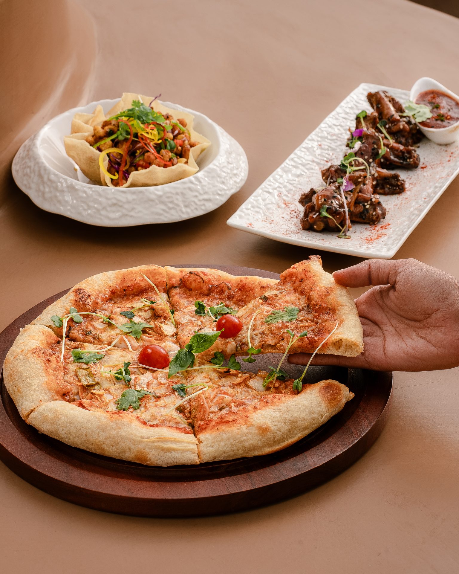 Artisanal Pizza and Culinary Dishes